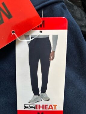 32° Heat Men’s Navy Fleece Joggers